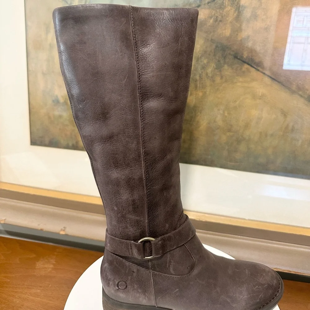🌸BORN🌸 Saddler Tall Riding Boot Brown Size: 5.5
